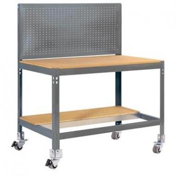 Banc de Travail Gris/Bois 156x151x61cm