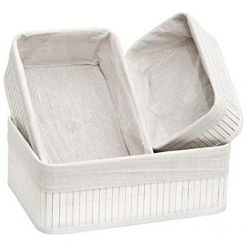 Confortime Panier Tri Bambo 3-Pack