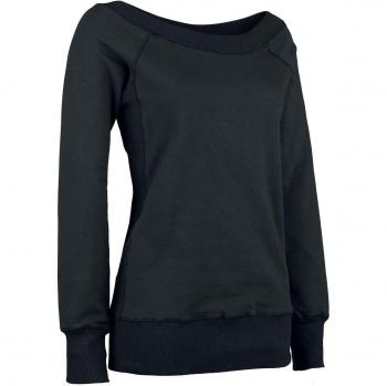 Sweat à capuche EMP Femme, gamme S à 5XL, couleur noire