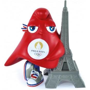 Paris 2024 Eiffel Tower mascot collectible