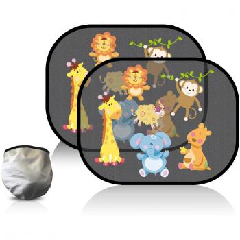 Tendina Parasole Auto 2 Pezzi