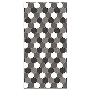 Tapis en vinyle mosaïque hexagonale 80x200cm