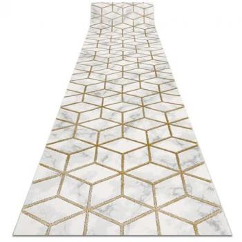 Stylish Yellow Cube Runner 80x400 cm