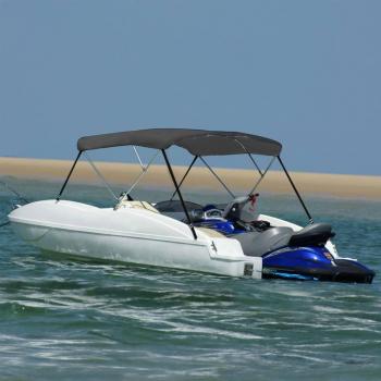 Bimini Top 3 Bow Anthracite 183x180x137 cm