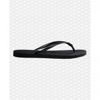 Black Slim Crystal Flip-Flop for Women – Havaianas