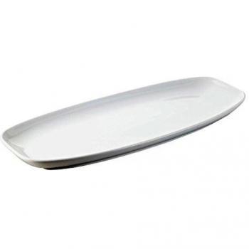 Revol GM505 Rectangular Plate, 360 mm x 150 mm, White