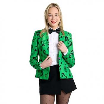 Suitmeister Damenjacke für The Riddler Kostüm
