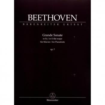 BEETHOVEN-Sonata Op. 7 en Mib Mayor Gran Sonata para Piano (Urtext) (Del Mar)
