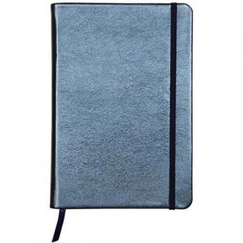Clairefontaine Notizbuch A5 mit festem Einband, 72 Blatt, blanko, blau