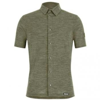 Santini Summer Gravel Camicia Maniche Corte