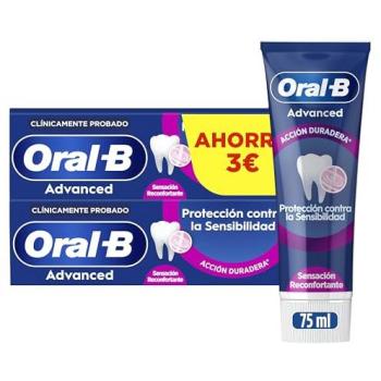 Oral‑B Dual Sensibilidad y Encía Calma – Pasta 75 ml (2 unidades)