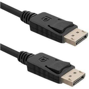 Qoltec DP v1. Schwarz Video Kabel (2 m)