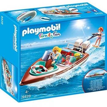 Giocattolo Playmobil 9428: Motoscafo a Sci d’Acqua Colorato