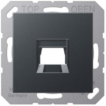 10‑Pack A1569‑15WEANM Modular Jack Cover Plates – Anthracite