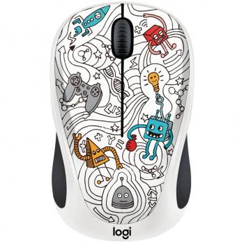 Logitech M238 Doodle Collection Maus für Windows und Mac