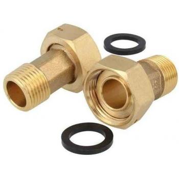 Jeu de raccords Zenner – compteur d’eau 20 mm (1″‑3/4″)