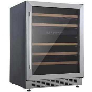 Cookology CWC605SS 135L Capacity Undercounter Wine Cooler