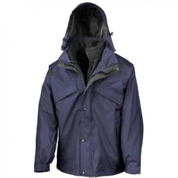 Water-Resistant Fleece Lined Zipper Jacket