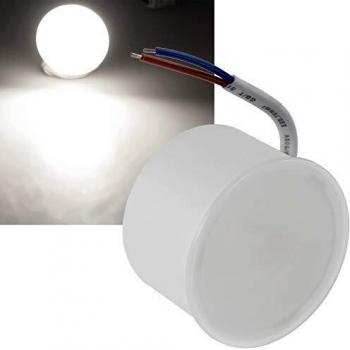 ChiliTec LED‑Einbauleuchte 3 W, 230 V, Ø50 mm – Neutralweiß