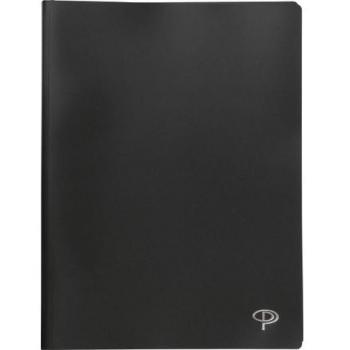 Star Office Display Book Soft Cover Lightweight Polypropylene 40 Pockets A4 Black