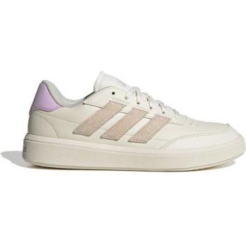 Zapatillas adidas Courtblock mujer crudo, color rosa claro, talla 40(2/3)