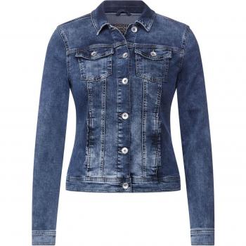 Cecil Jeansjacke Mittelblau Used XS