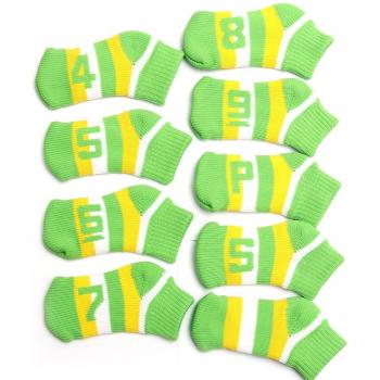 Cubiertas tricotadas para hierros de golf 9 piezas
