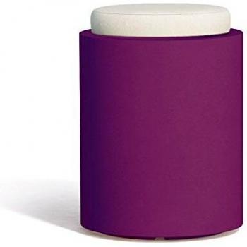 Cojín Puf Morado 40 cm – Monací Polímero