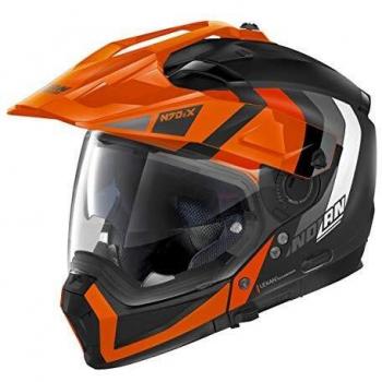 Flat Black Nolan N70-2 X Decurio Helm