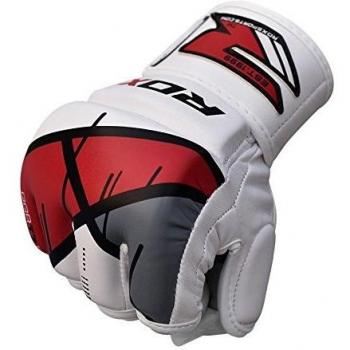 Red XL RDX T7 Ego MMA Grapple Gloves
