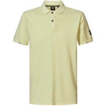Polo corto in giallo limone 2XL Petrol Industries Pol918