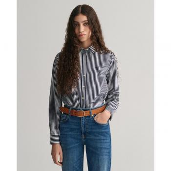 Gant Chemise Femme à Rayures Regular Fit en Popeline