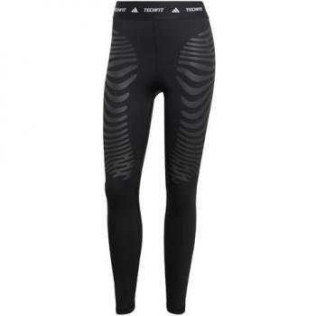Legging femme adidas Techfit Control 7/8 Noir