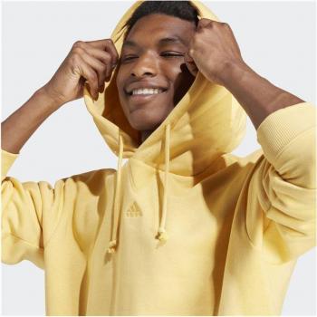 Sweat à capuche adidas Fleece Jaune pour Homme