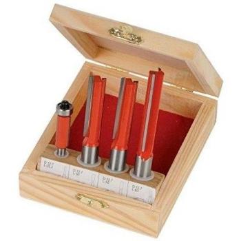 4-Piece Router Bit Set
