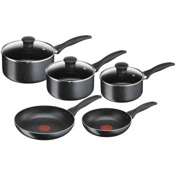 Tefal Origins 5 Piece Stone Pots and Pans Set