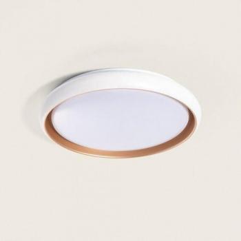 Plafonnier LED 28 W Rond 410 mm – blanc avec contrôle de couleur
