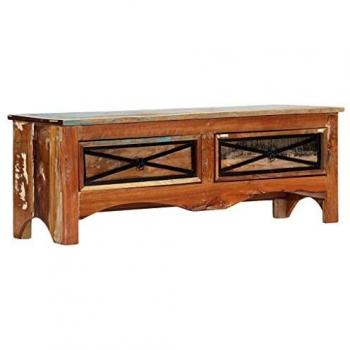 VidaXL TV Stand 47.2x11.8x15.7 Solid Wood Reclaimed