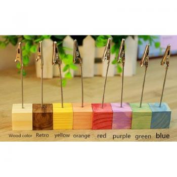 Cubes Décoratifs à Fil pour Cartes et Photos 2‑Pack