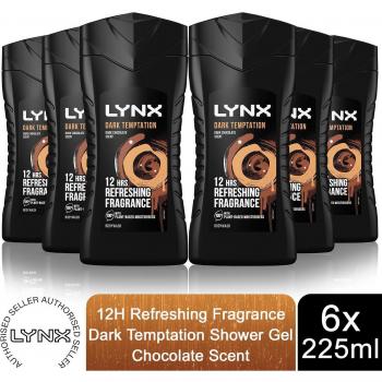 Lynx Dark Temptation Shower Gel 225ml