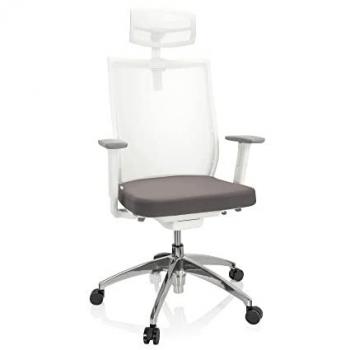 Profi Bürostuhl ASPEN WHITE PRO mit höhenverstellbaren Armlehnen