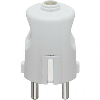 Sistema de Tapón Axial Vimar 002300.B – Conjunto 2 Puntas y T 16A, Blanco, Fabricado en Alemania
