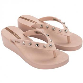 Ipanema PlatGlam Sandalia de playa con detalle plateado