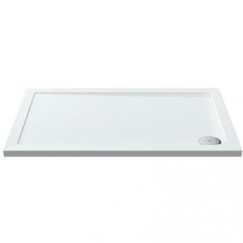 Premium White Rectangular Shower Tray 1200mm x 760mm