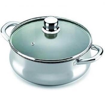 Cacerola Alza 20 cm OMEGA CRISTAL Inox