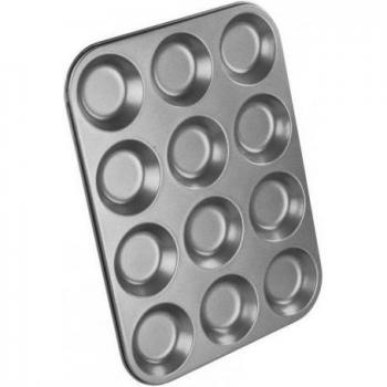 Moldura Antiadherente Chef Aid Para Pão Raso y Bollos Gris