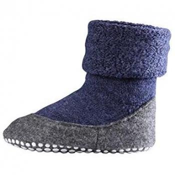 FALKE VirginWool Teen Slip‑On, Blue – 8.5 to 9.5