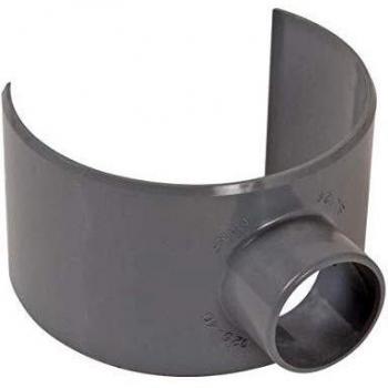 Selles PVC 90° 125/50