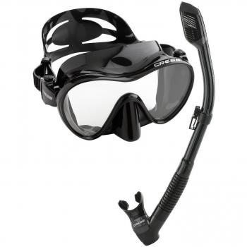 Cressi Eclipse Diver Mask and Snorkel Pack