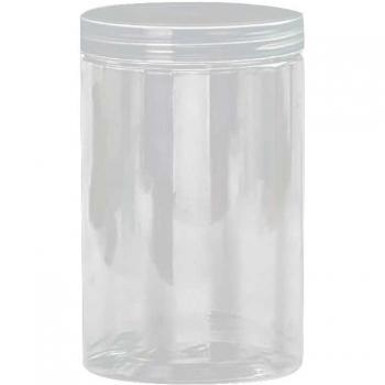 Plastic Food Preservation Container with Cover for Candy and Whole Grains